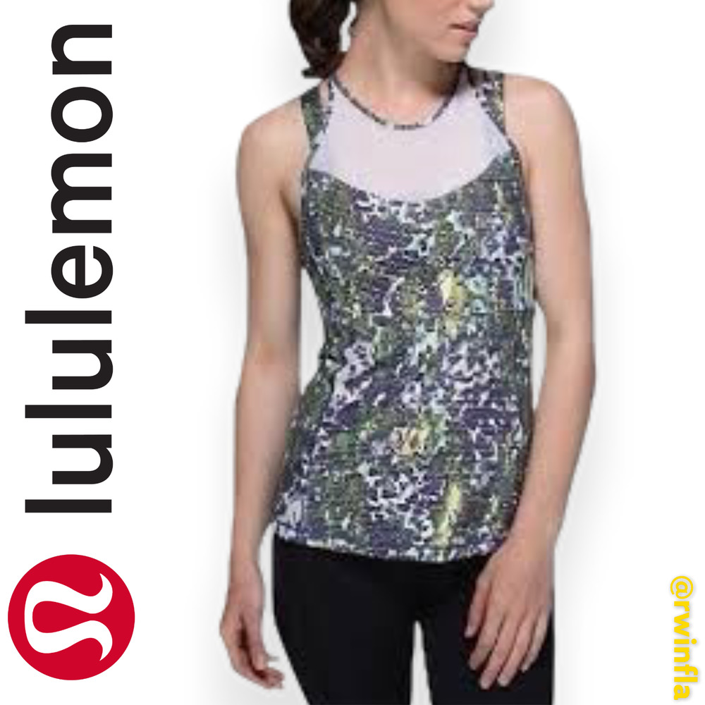 Lululemon Athletica Running In The City Tank Yoga